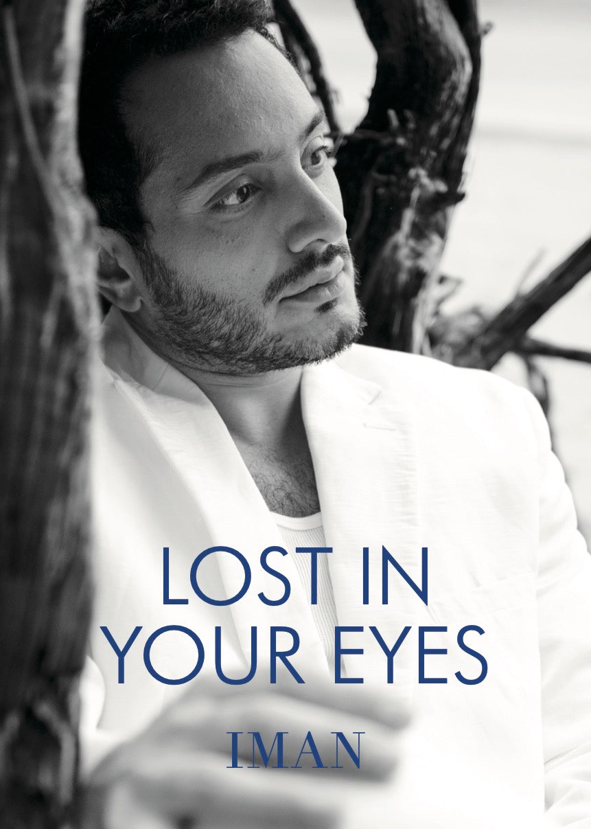 'Lost In Your Eyes - IMAN' Photo & Poetry Book